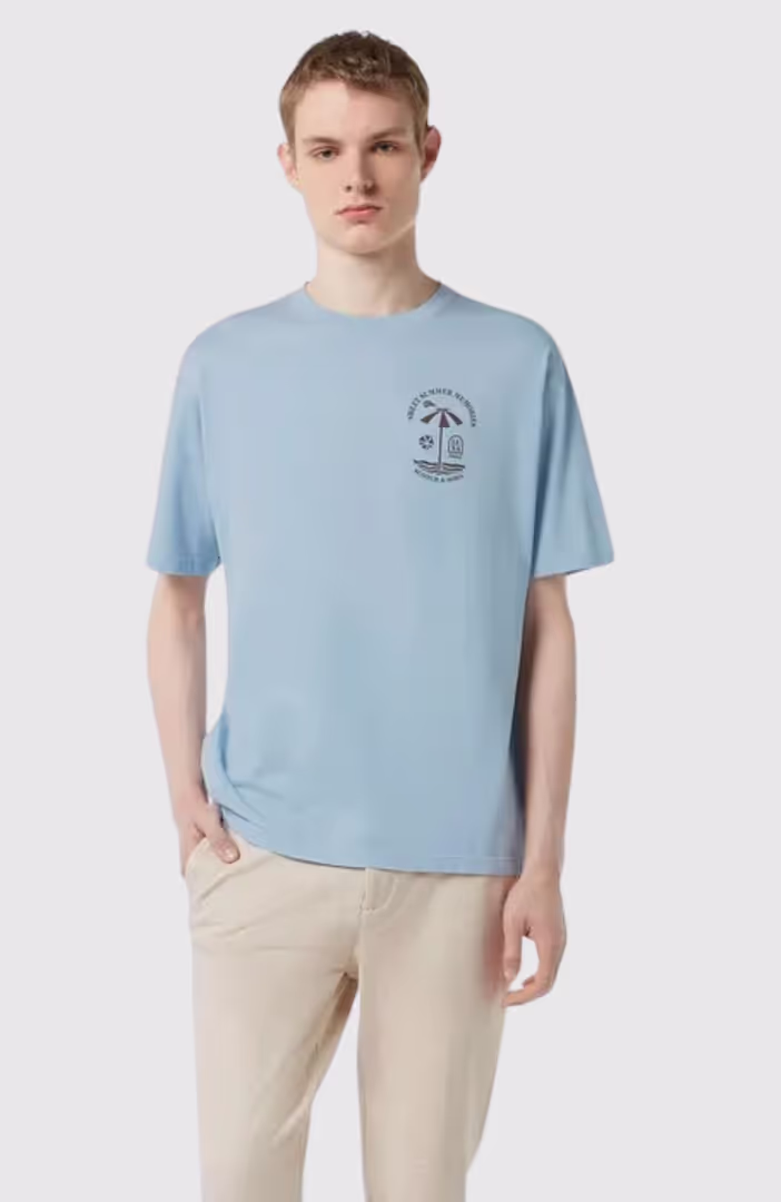 Regular Fit Front And Back Artwork T-Shirt