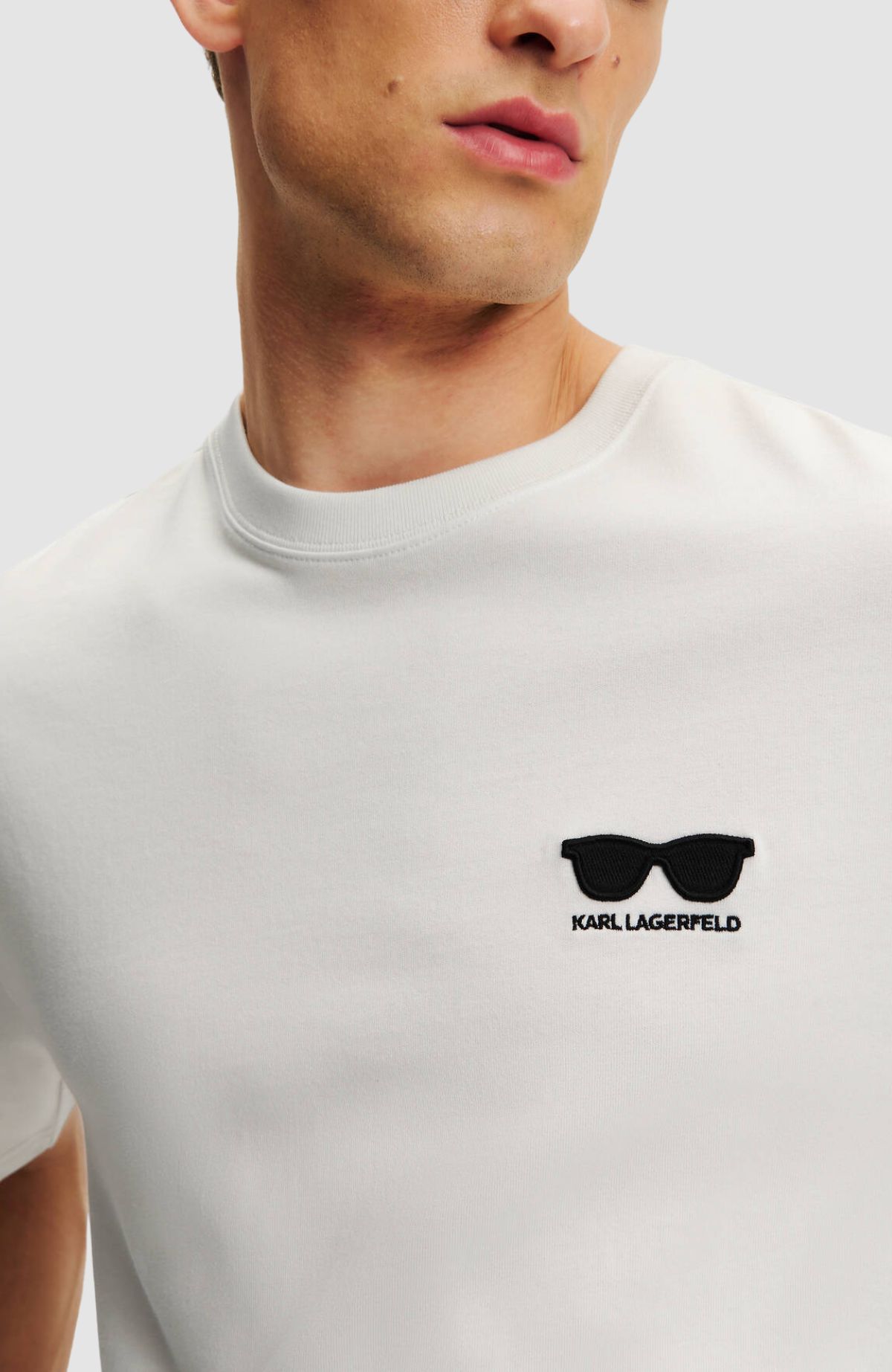 Embroidery Sunglasses T-Shirt