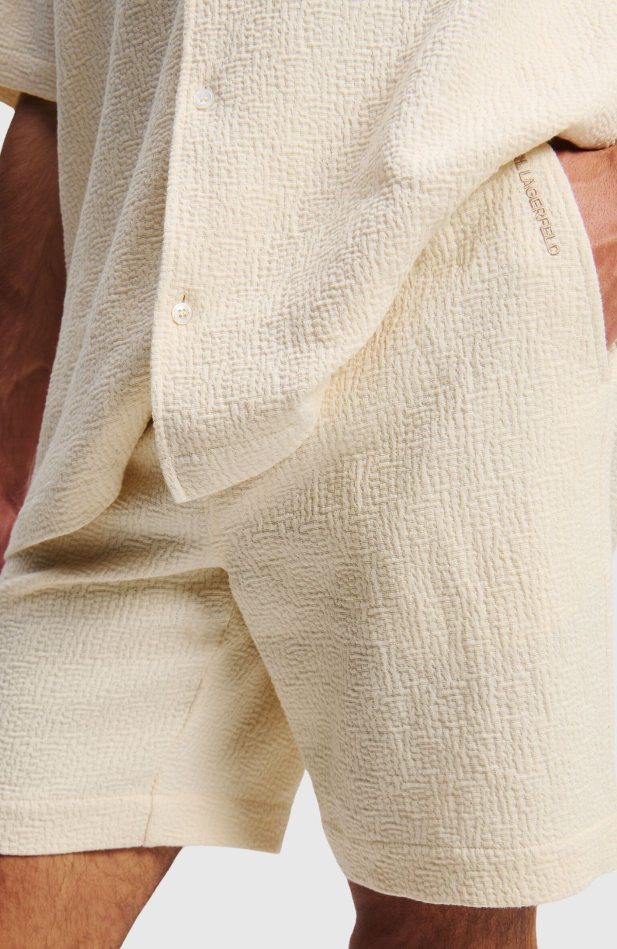 Textured Shorts